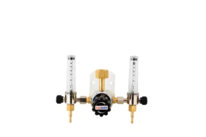 Kasweld-1804-K-F2-CO2-Basinc-Dusurucu_01.webp 1804-K-B_F2 Çift Flowmetreli CO2 1800-K Postabaşı Basınç Düşürücüler